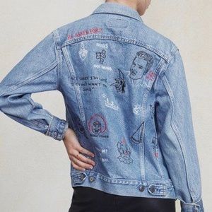 RARE Reformation Denim Jacket Small